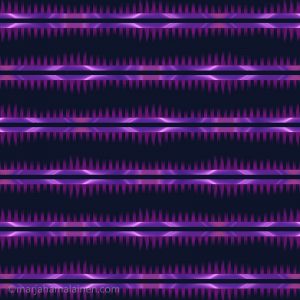Shanghai twilight 05. Futuristic stripe pattern in shades of purple and dark blue.